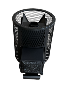 Печь для бани "Корвет" 24 ДТ-3 Сетчатый кожух-foto8