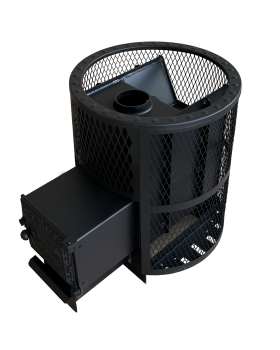 Печь для бани "Корвет" 24 ДТ-3 Сетчатый кожух-foto7