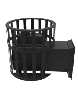 Печь для бани Воевода 20 Д-2 сетчатый кожух-foto5