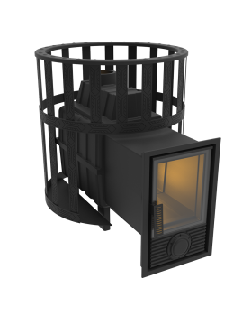 Печь для бани Воевода 20 Д-2 сетчатый кожух