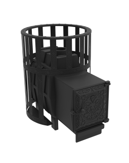 Печь для бани Воевода 15 ДТ-4 сетчатый кожух-foto2