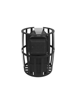 Печь-Камин для бани Воевода 20 Д-1 сетчатый кожух Закрытая каменка-foto3