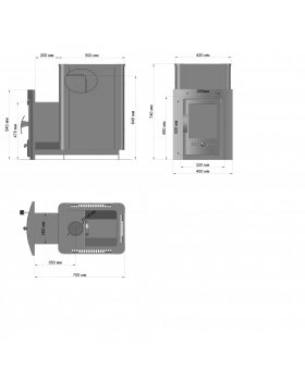 Печь-камин для бани "Фаворит" 15 Д-2-foto10
