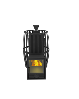 Печь-камин для бани 