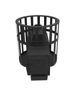 Печь для бани Воевода 20 ДТ-4 сетчатый кожух-foto6