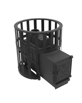 Печь для бани Воевода 20 ДТ-4 сетчатый кожух