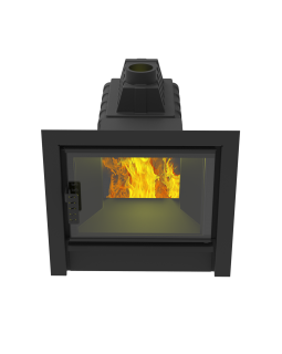 Печь-Камин для бани  Воевода-ФЛАГМАН 20 под обкладку-foto5