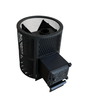 Печь для бани "Корвет" 15 ДТ-3 Сетчатый кожух-foto2