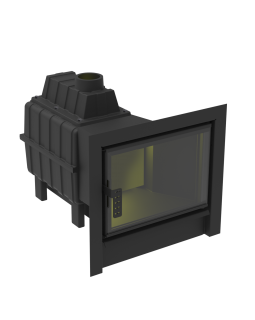 Печь-Камин для бани  Воевода-ФЛАГМАН 20 под обкладку-foto2