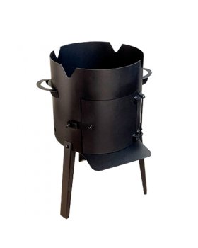 Печь под казан "казанчик" 380 с дверцей