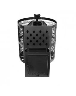 Печь Тундра-14 сетчатый кожух Закрытая каменка-foto8