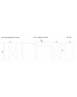 Кухня-мангал ДТ-3 стекло ЭКСКЛЮЗИВ-foto4