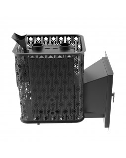 Чугунная печь Verona 26 Закрытая каменка из нержавеющей стали-foto9