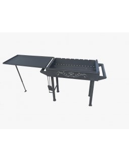 Мангал-жаровня Эксклюзив с крышкой-foto3