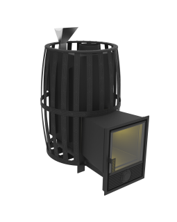 Печь-камин для бани 