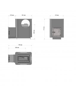 Печь для бани Воевода 20 ДТ-4 Конвектор-foto3