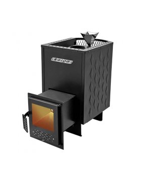 ПечьТундра-14 со стеклом конвекция Закрытая каменка-foto3