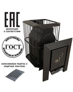 Печь Пегас 16 сетка ЗК нерж-foto2