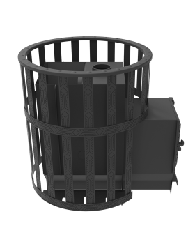 Печь для бани "Викинг 24" ДТ-4 Сетчатый кожух-foto2