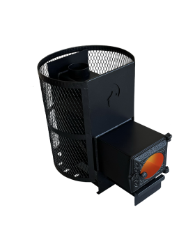 Печь для бани "Оптима 15" ДТ3-стекло Сетка