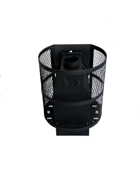 Печь для бани "Оптима 12" ДТ-3 Сетка-foto3