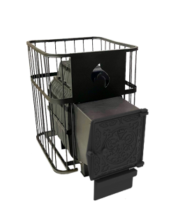 Чугунная печь для бани Воевода 15 ДТ-4 Лайт-foto2