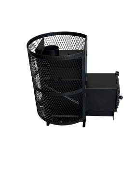 Печь для бани "Оптима 15" ДТ3-стекло Сетка-foto6