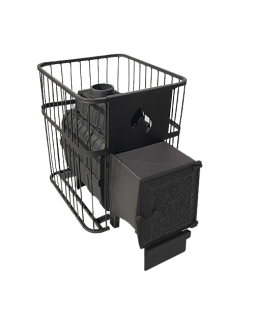 Чугунная печь для бани Воевода 20 ДТ-4 Лайт-foto2