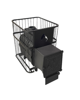 Чугунная печь для бани Воевода 20 ДТ-4 Лайт