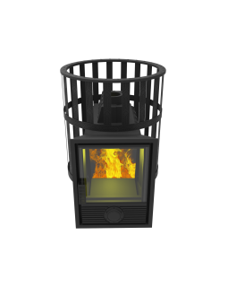 Печь для бани Воевода 20 Д-1 сетчатый кожух-foto4