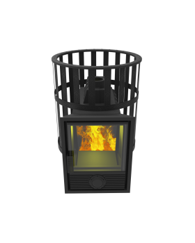 Печь для бани Воевода 20 Д-1 сетчатый кожух-foto3