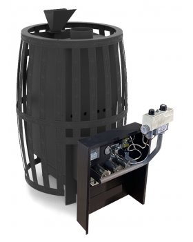 Печь "Витязь 18" ГАЗ (Закрытая каменка, Сетчатый кожух) Печь "Витязь 18" ГАЗ (Закрытая каменка, Сетчатый кожух)