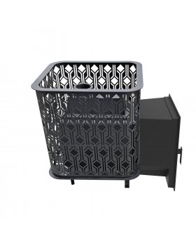 Чугунная печь Венеция 20 Д-2-foto4