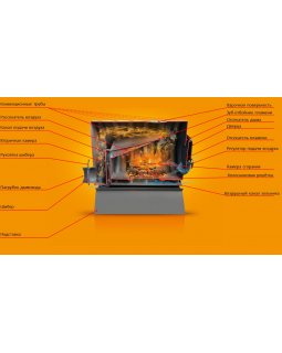 Печь Bulik 280 PLUS Стекло с экранами-foto4