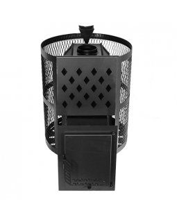 Печь Тундра-16 сетчатый кожух Закрытая каменка-foto8