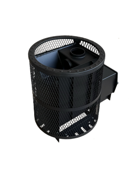 Печь для бани "Корвет" 15 ДТ-3 Сетчатый кожух-foto4