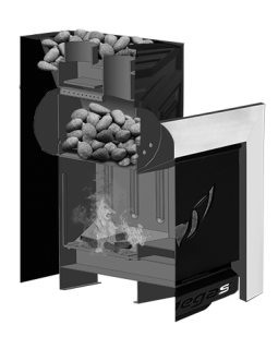 Печь Пегас 16 со стеклом конвекция ЗК нерж-foto4