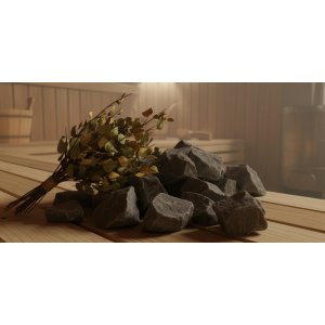 Камни для банной печи: геология легкого пара