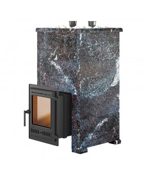 Печь для бани Эверест "Steam Master 44 ЧУГУН" Амфиболит, S-40