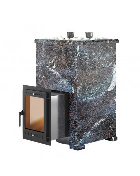 Печь для бани Эверест "Steam Master 38 INOX" Амфиболит, S-40