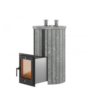 Печь для бани Эверест "Steam Master 38 INOX" Ламель Талькохлорит, S-20 Печь для бани Эверест "Steam Master 38 INOX" Ламель Талькохлорит, S-20