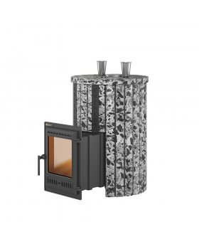 Печь для бани Эверест "Steam Master 30 ЧУГУН" Ламель Пироксенит Элит, S-20 Печь для бани Эверест "Steam Master 30 ЧУГУН" Ламель Пироксенит Элит, S-20