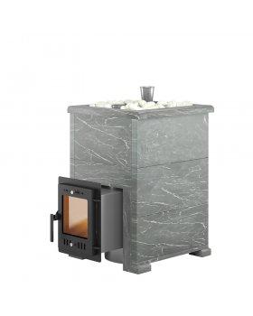 Печь для бани Эверест "Steam Master 18 INOX" Талькохлорит, S-40