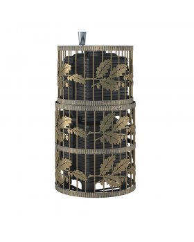 Печь для бани Эверест "Легкий пар Профи" Ковка Б/В (закрытая каменка из нерж. стали)-foto4