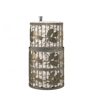 Печь для бани Эверест "Легкий пар Профи" Ковка Б/В (закрытая каменка из нерж. стали)-foto2