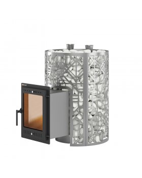 Печь для бани Эверест "Steam Master" GALAXY 30 INOX (320М)-foto2