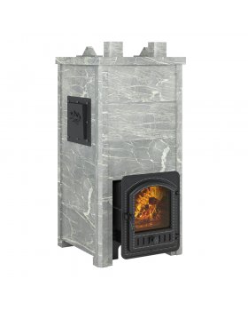 Печь Эверест "Легкий пар Профи" каменка из нерж. стали, Талькохлорит, S-50 мм-foto6