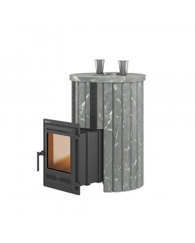 Печь для бани Эверест "Steam Master 30 ЧУГУН" Ламель Талькохлорит, S-20