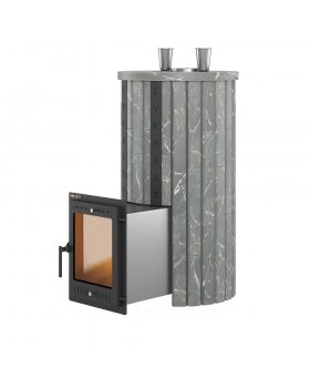 Печь для бани Эверест "Steam Master 44 INOX" Ламель Талькохлорит, S-20