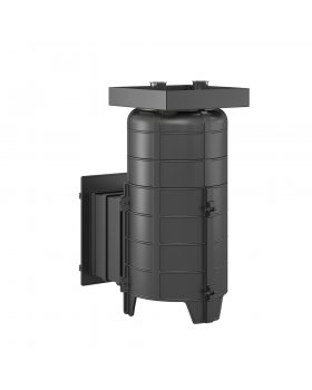 Печь для бани Эверест "Steam Master" 38 (320) ЧУГУН (под обкладку)-foto2